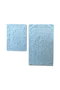 Mijölnir Elite - Blue Juego de alfombrillas de baño de algodón